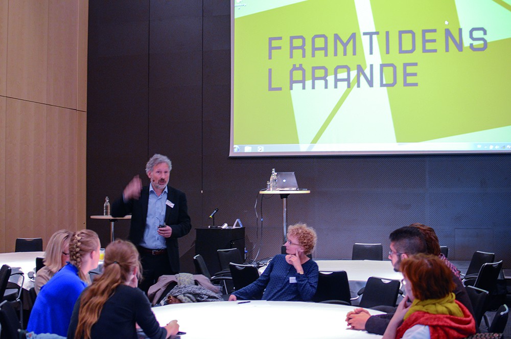 Bild från seminarium på Framtidens Lärande 2013
