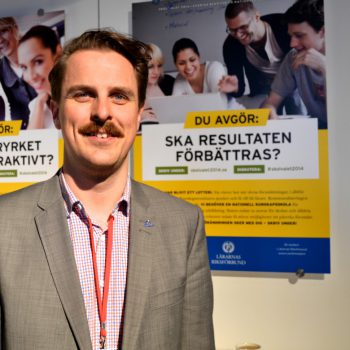 Pontus Beckström från Lärarnas Riksförbund