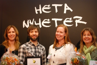 Foto Vinnare och finalister till Guldäpplet 2012