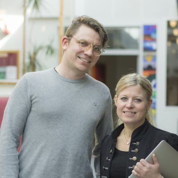Torbjörn Ott, Lektor i tillämpad IT och Jennie Larsson Häggström, IKT-förstelärare